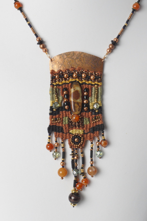 Maya II Woven Necklace